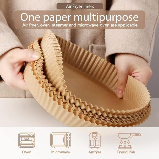 Air Fryer Disposable Paper Liner, 200PCS Non-stick