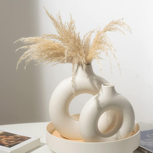 Ceramic Vase(s) - White